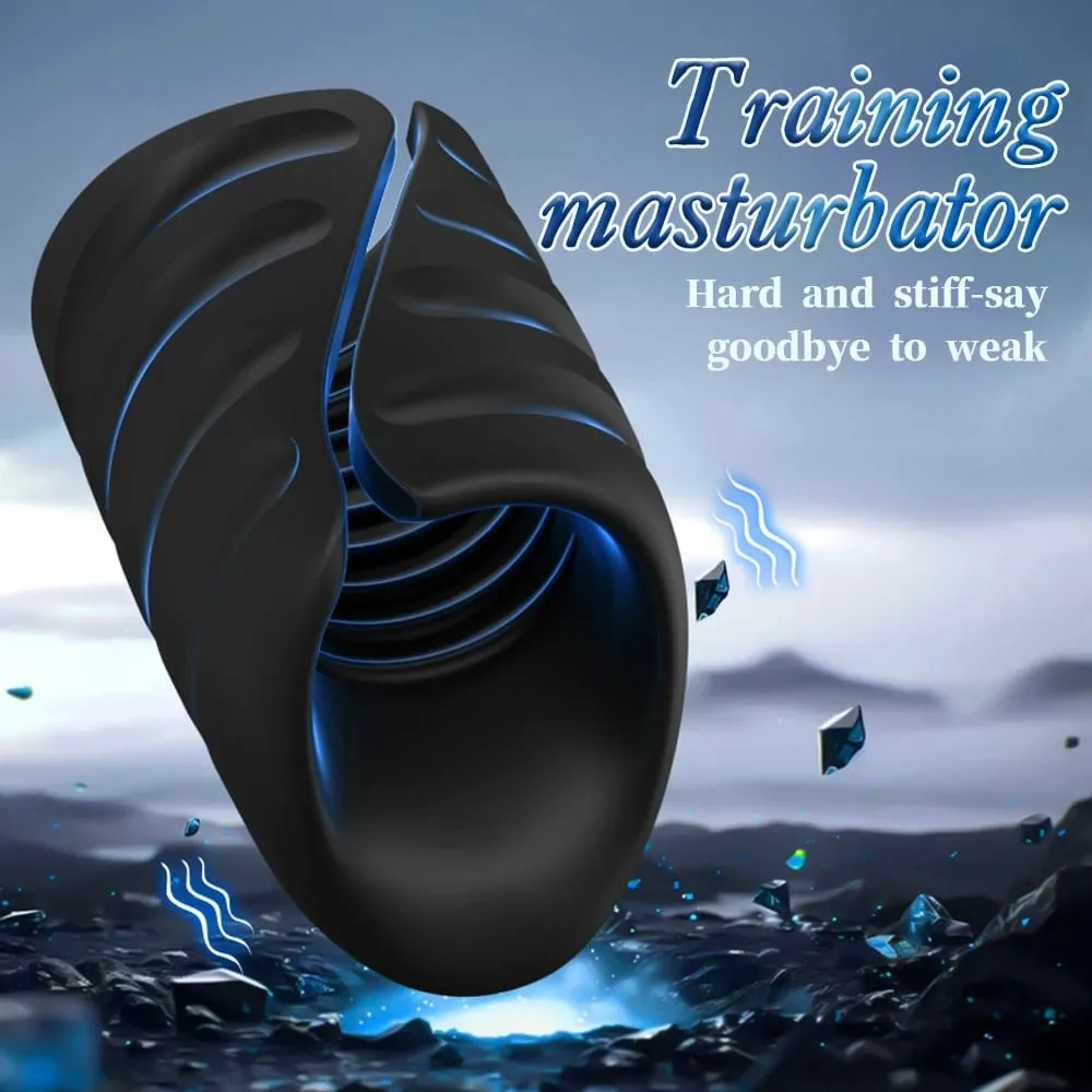 APP Control Penis Training Vibrator Male Masturbator Vibrating Strokers Glans Trainer Stimulator Sex Toys for Men Adult Goods — image 3