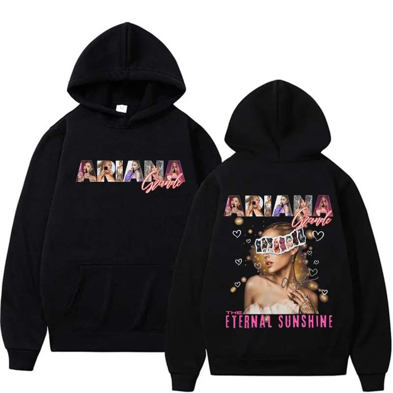 Ariana Grande Eternal Sunshine Tour 2026 Pullovers Men Women Clothing Fashion Aesthetic Sweatshirt Comfort Casual Fleece Hoodies — image 1