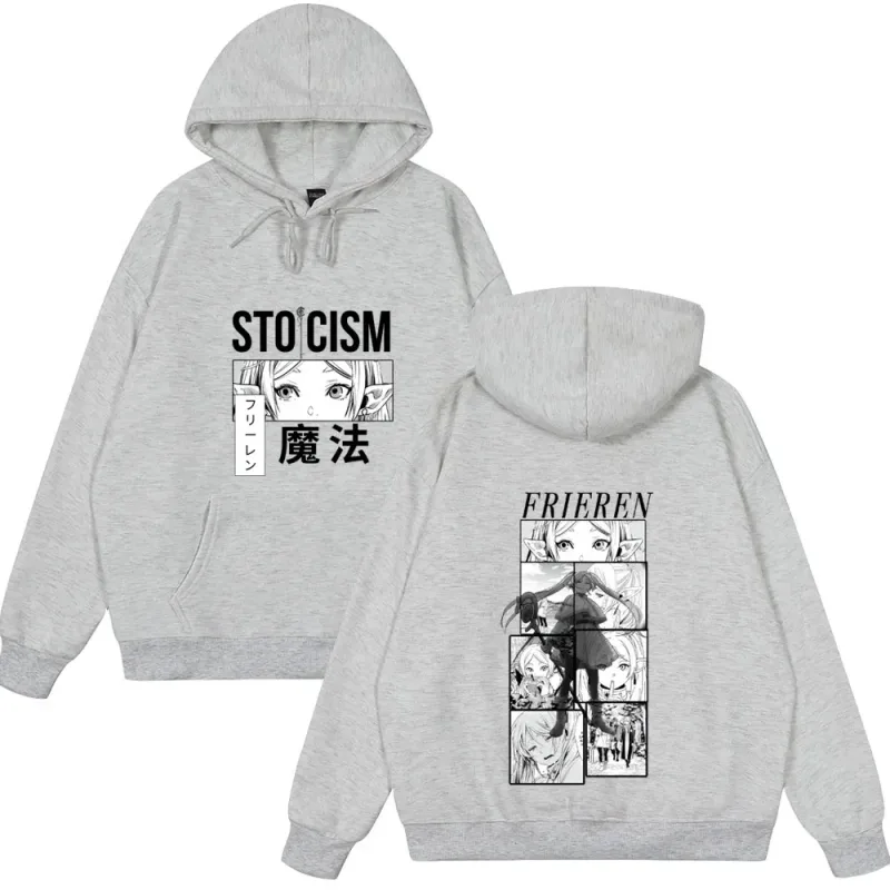 Anime Frieren: Beyond Journey's End Hoodies Men's Women Clothing Fashion Casual Hoodie Hip Hop Couple Style Clothing Sweatshirts