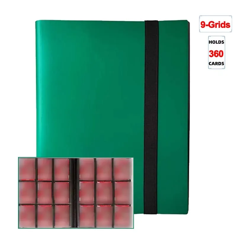 160/360/480/540 Cards Capacity Pocket Holder Binders Albums For Game Card Book Sleeve Holder Large-capacity Card Binder Notebook — image 10