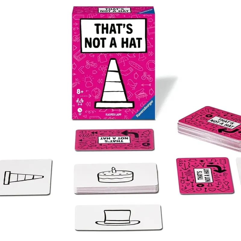 2026That's Not A Hat-Fun Bluffing & Memory Party Game for All Ages Components | Ideal for Family Gatherings | Great Replay Value — image 1