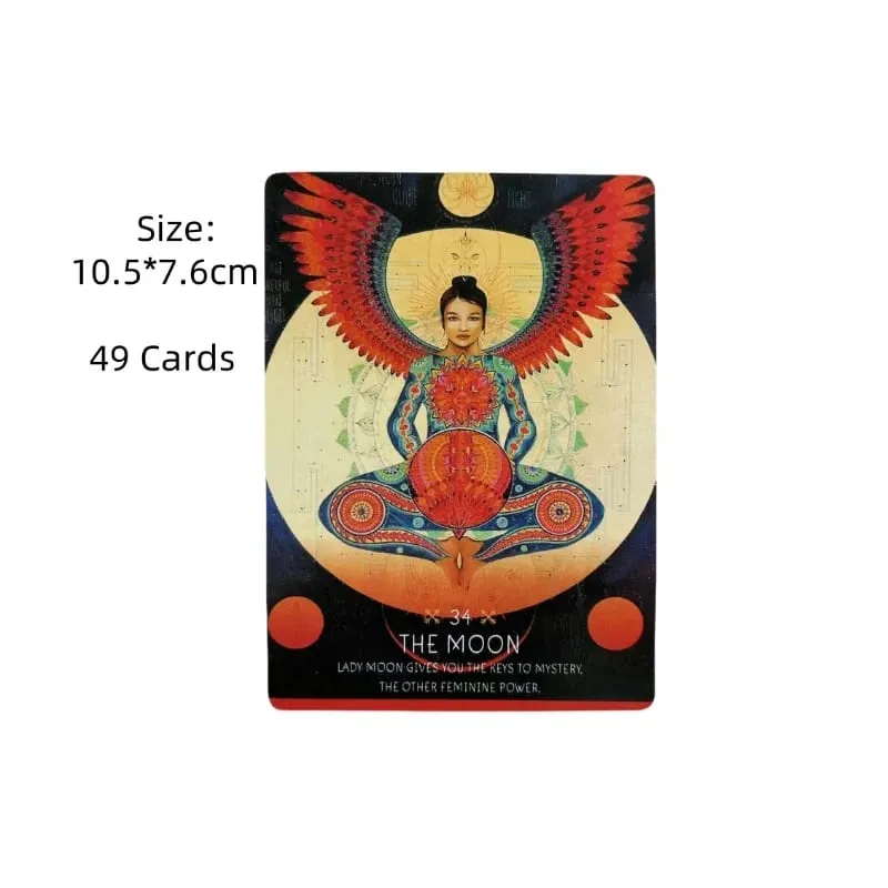 The Medicine Woman Oracle Cards Divination Deck English Vision Edition Tarot Board Playing Game For Party — image 6