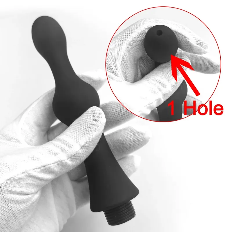 1 Uds. De silicona, tapón de descarga a tope, enema de ducha, dilatadores anales, limpiador de inodoro, Juguetes sexuales para adultos, Bondage BDSM, bienestar sexual — image 10