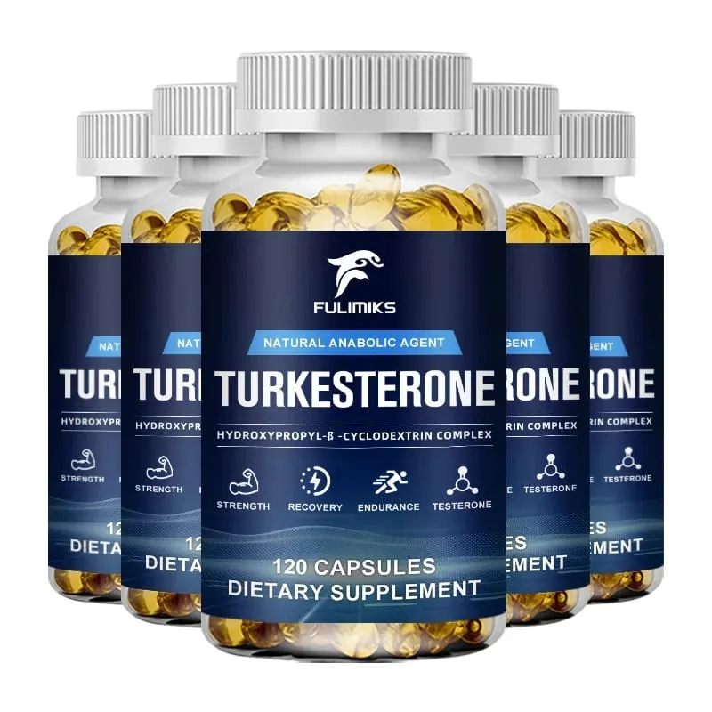 Turkesterone - Boost Energy Improve Endurance Support Energy and Muscle Health - Dietary Supplement - 120 Capsules
