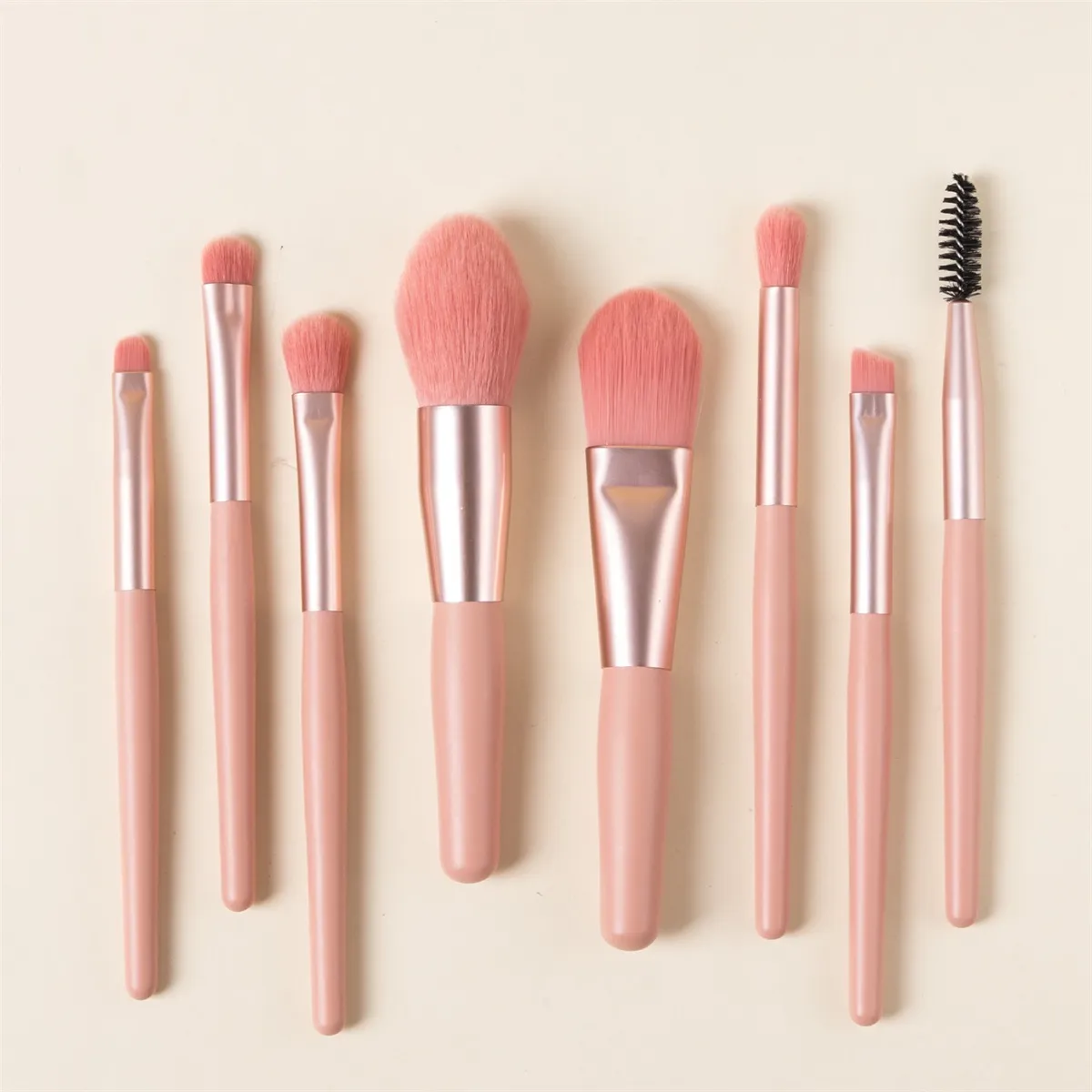 8Pcs Soft Fluffy Makeup Brushes Set for Cosmetics Foundation Blush Powder Eyeshadow Kabuki Blending Makeup Brush Beauty Tool — image 3