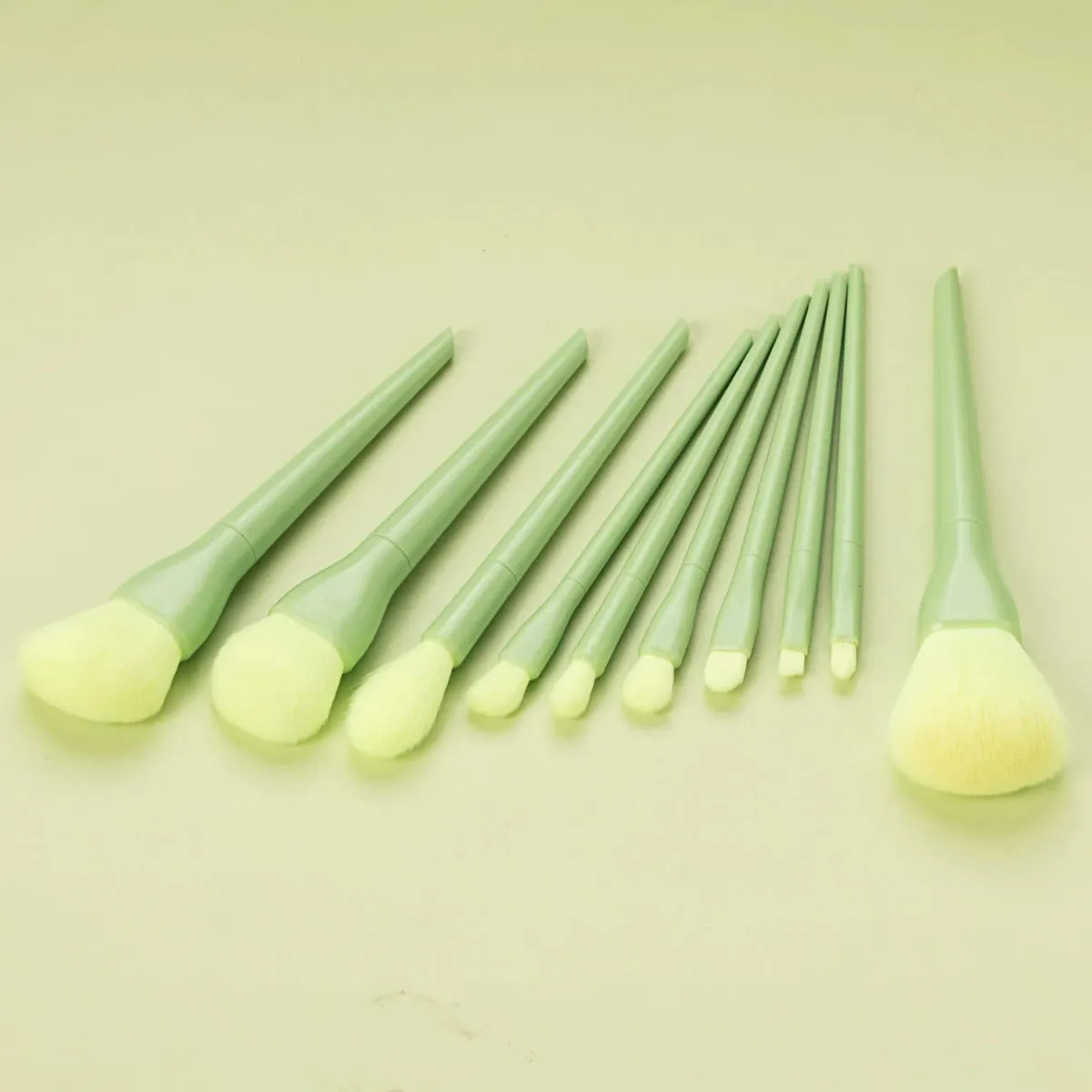 10Pcs Makeup Brushes Set Soft Synthetic Hair For Foundation Blush Eyeshadow Concealer Face Eye Cosmetic Tools — image 3