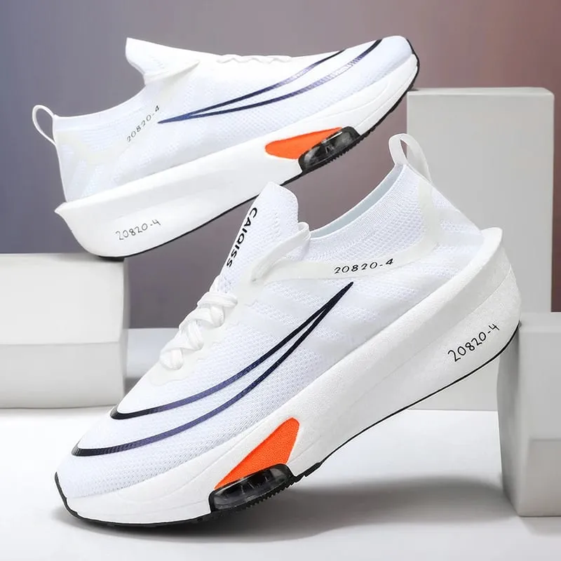 Men's Casual Sports Running Shoes - Lightweight Cushioning Sneakers with Breathable Toe Design and Non-Slip Sole - Suitable for Gym Jogging and Everyday Wear - All-Season Performance Shoes with a Dynamic Appearance Stable Fit Lace-Up Design — image 9