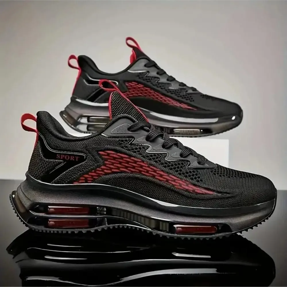 High Quality Sneakers Male Trend Red Platform Basketball Shoes Men Casual White Sport Walking Sneakers Men's Trainer 2025 — image 4