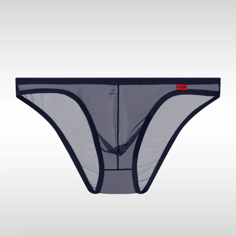 Men's Underwear Ultra-Thin Mesh Transparent Triangular Briefs Sexy Underpanties — image 14