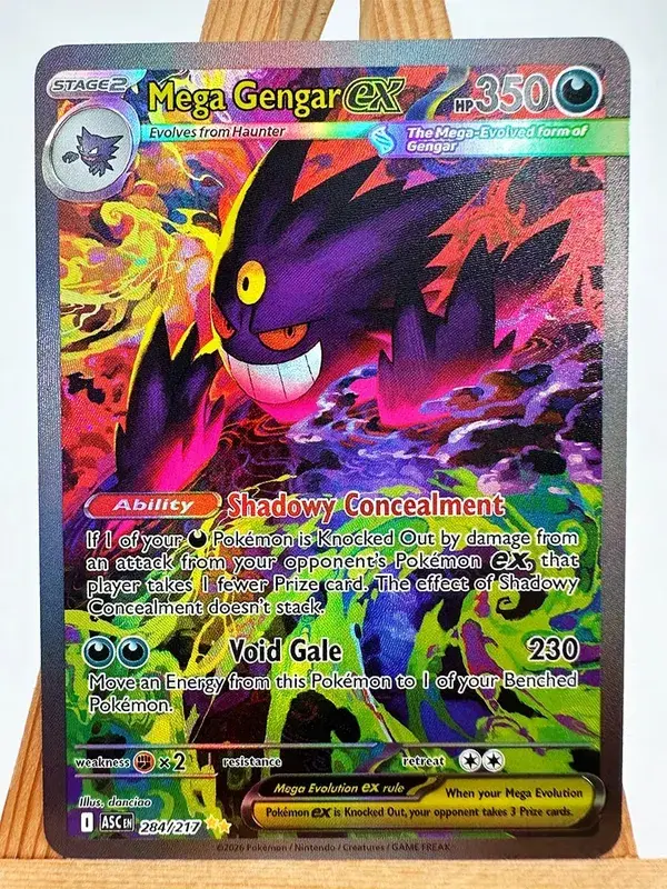 بوكيمون PTCG ASC Gengar Dragonite Celebi ألعاب هوايات هوايات هوايات مقتنيات ألعاب جمع بطاقات أنيمي — image 12