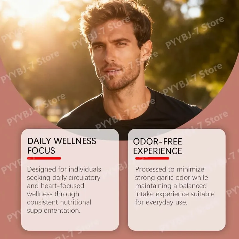 Odorless Aged Garlic Extract 7500mg 60 Softgels Ajo Envejecido Supplement Antioxidant & Immune Support Daily Garlic Softgels