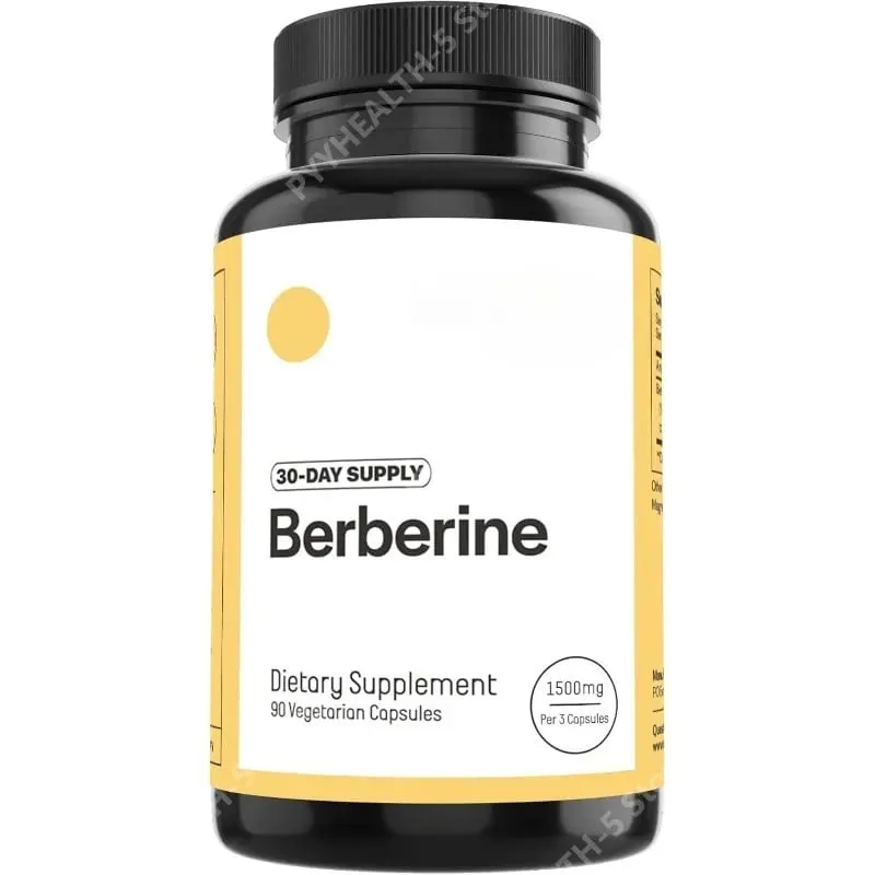 Berberine Supplement 1500mg | Berberine 500mg Per Capsule Supports Metabolic Profiles Hormonal Balance Berberine Supplements