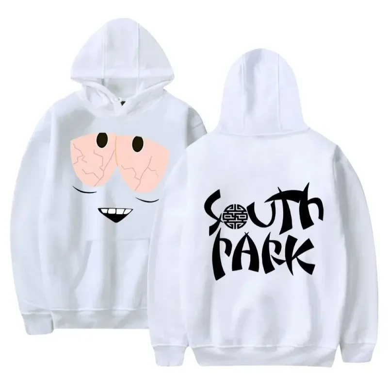 South Park Funny Cartoon Print Hoodie Men Women Loose Oversized Streetwear Pullover Hooded Sweatshirt — image 3