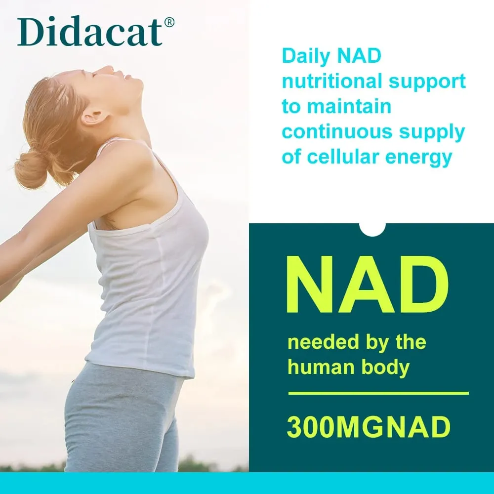 NAD+ Resveratrol - Supports Cell Health Brightens Skin Improves Energy and Vitality Antioxidant and Promote Metabolism — image 5
