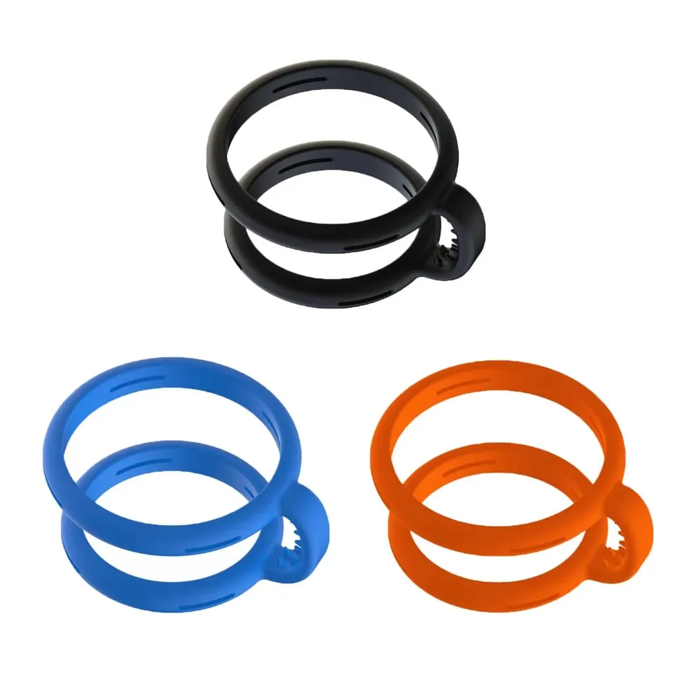 Silicone Semen Lock Ring Male Penis Rings Reusable Delay Ejaculation Erect Long-Lasting Scrotum Cock Ring Adults Sex Toy for Men — image 1