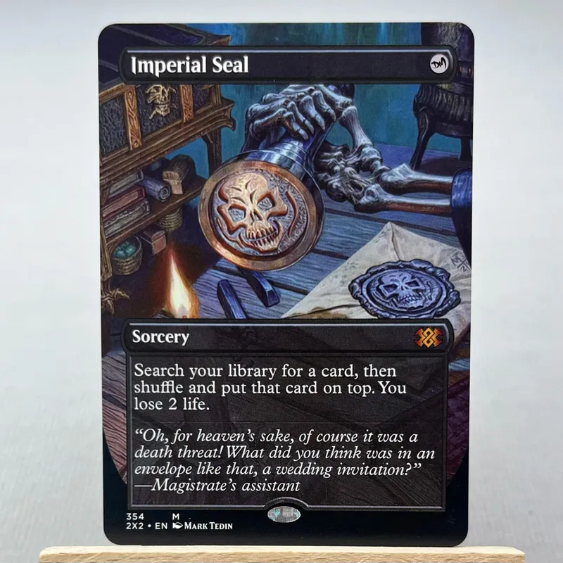 AFR 2X2 KHM HOLO9-002 Tcg Proxy Cards Smothering Tithe Bloom Tender City of Brass Damnation City of Brass City of Brass — image 9