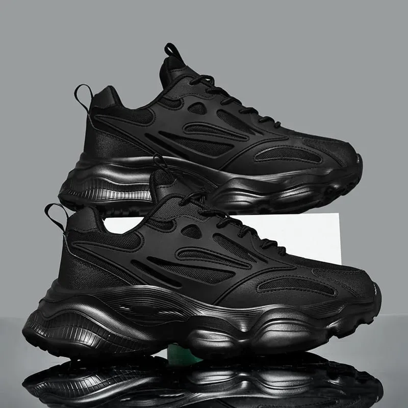 High Quality Sport Walking Sneakers For Men Large Size 48 Athletic Men's Sneakers Black Platform Casual Basletball Running Shoes