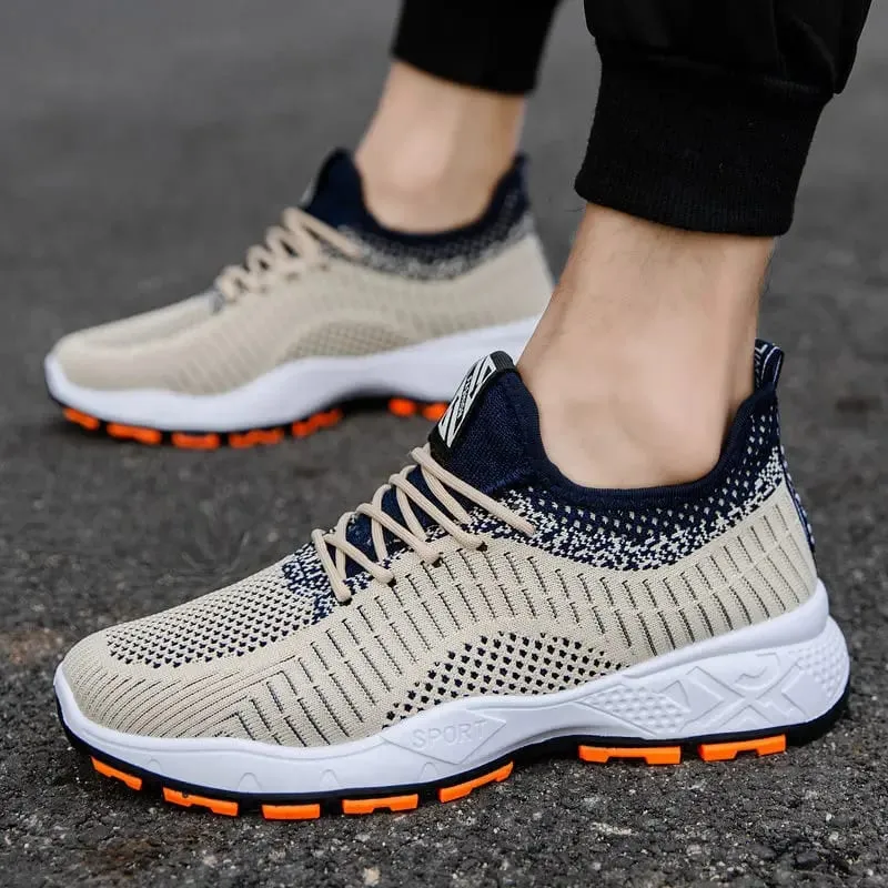Men's sneakers spring summer new mesh non-slip comfort casual breathable racing outdoor running shoes students speed sports shoe — image 4
