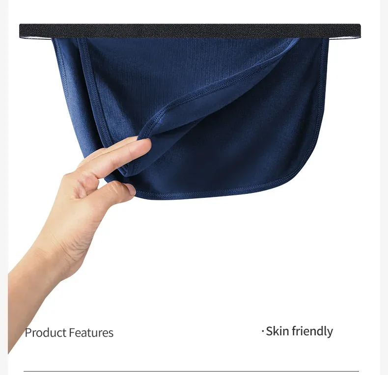 3PCS Men's Japanese Style Fundoshi Cotton Underwear, Breathable Comfort Sports Thong for Men, No Pouch, Sexy Loincloth Private — image 7