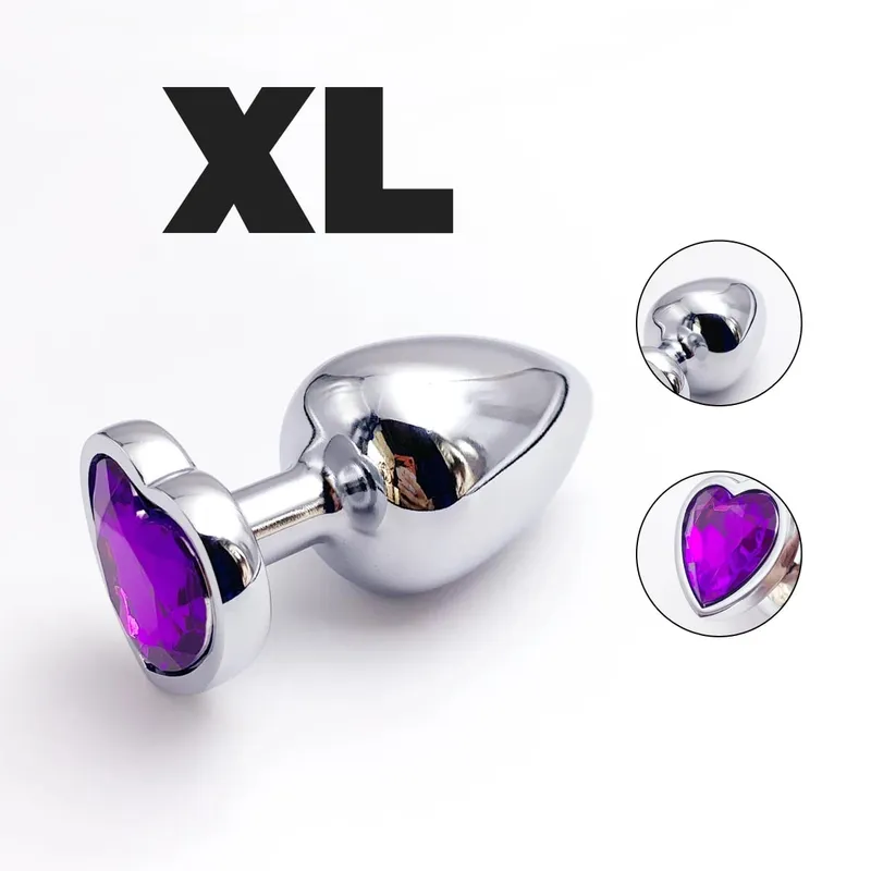 Metal Anal Plug for Women Men Couples Butt Plug Butt Toy Adult Game Masturbator Anal Sex Toy for Adult — image 11