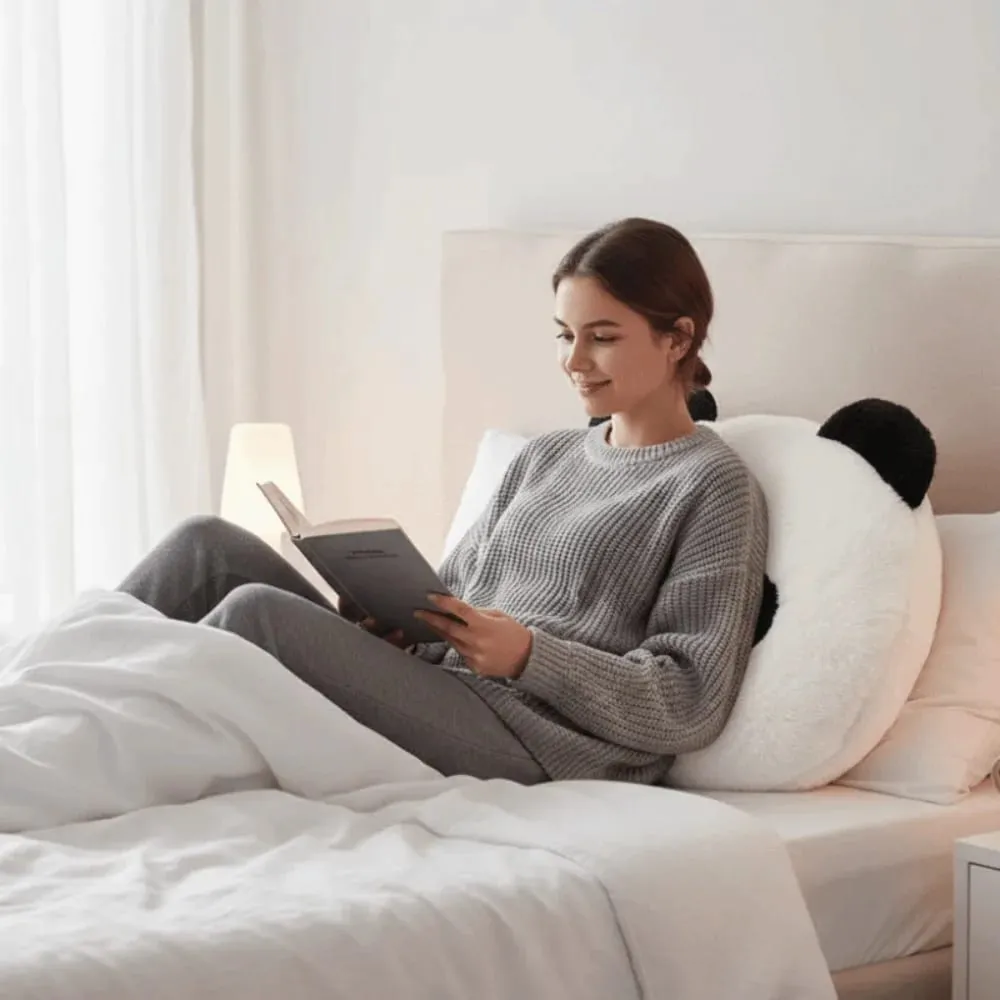 Stuffed Animal Plush Panda Cushion Bedroom Sofa Home Decoration Stuffed Panda Pillow Kawaii 30cm Panda Throw Pillows — image 4