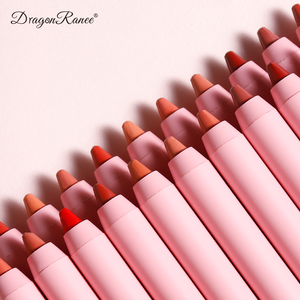 Waterproof Matte Lip Liner in Bean Paste Color Lip Plumping Lipstick Pen Non-Fading Lip Liner Waterproof and Sweat-Proof Long-Lasting Matte Lip Liner One-Second Plump Lip Lipstick Pen — image 4