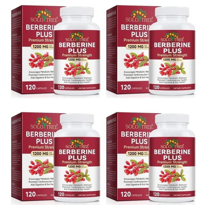 Berberine Plus Κάψουλες 1200mg Berberine HCl Μεταβολισμός & Υποστήριξη Υγείας του Πεπτικού Εντέρου 120 Κάψουλες — image 10