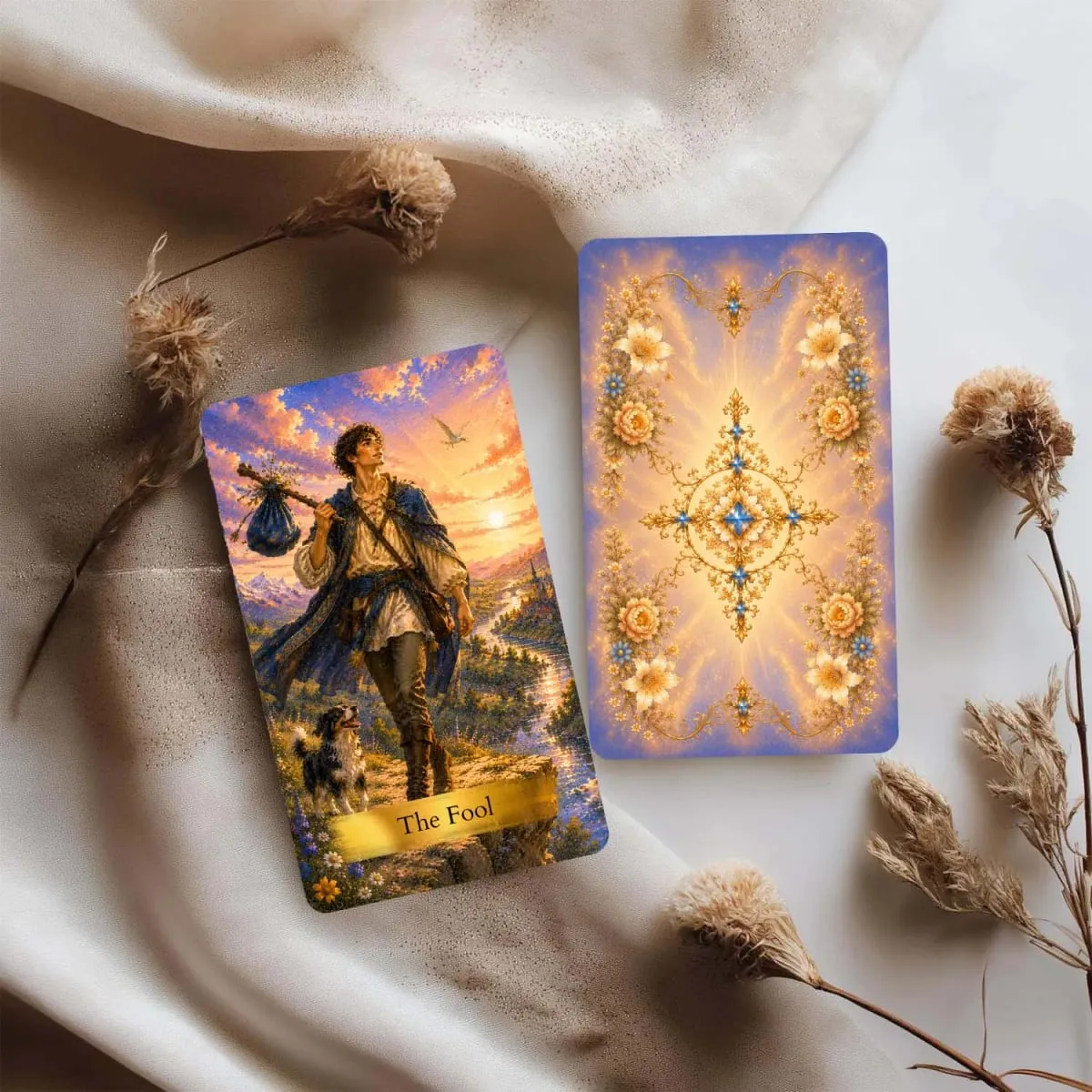 78 Starry Realms Tarot Cards 13x8 Cm Includes Paper Manual Journey to Imagination and Inner Wisdom Card Game Set — image 6