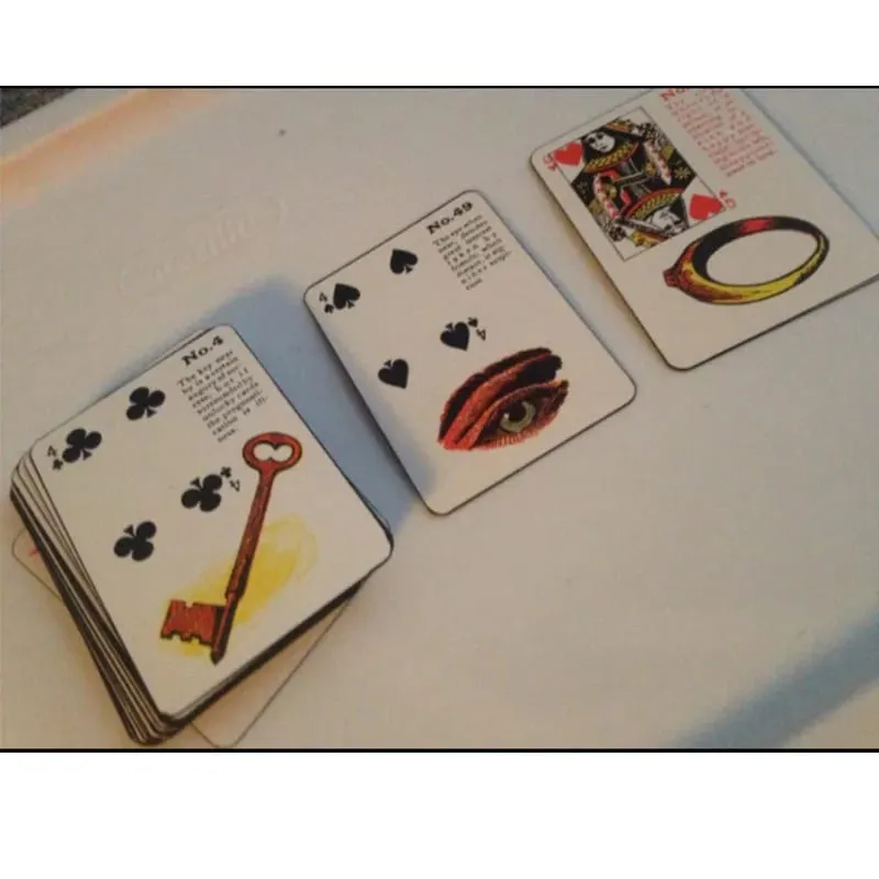 Cartes de Fortune de sorcière gitane, Lenormand Deck, Tarot pour débutants, jeu de cartes Oracle, jeu de société, jouet — image 4