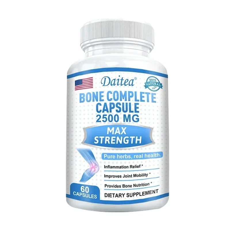 Collagen Bone Capsules Calcium Magnesium & Vitamins Supports Bone Density Calcium Absorption Cartilage & Joint Health — image 8