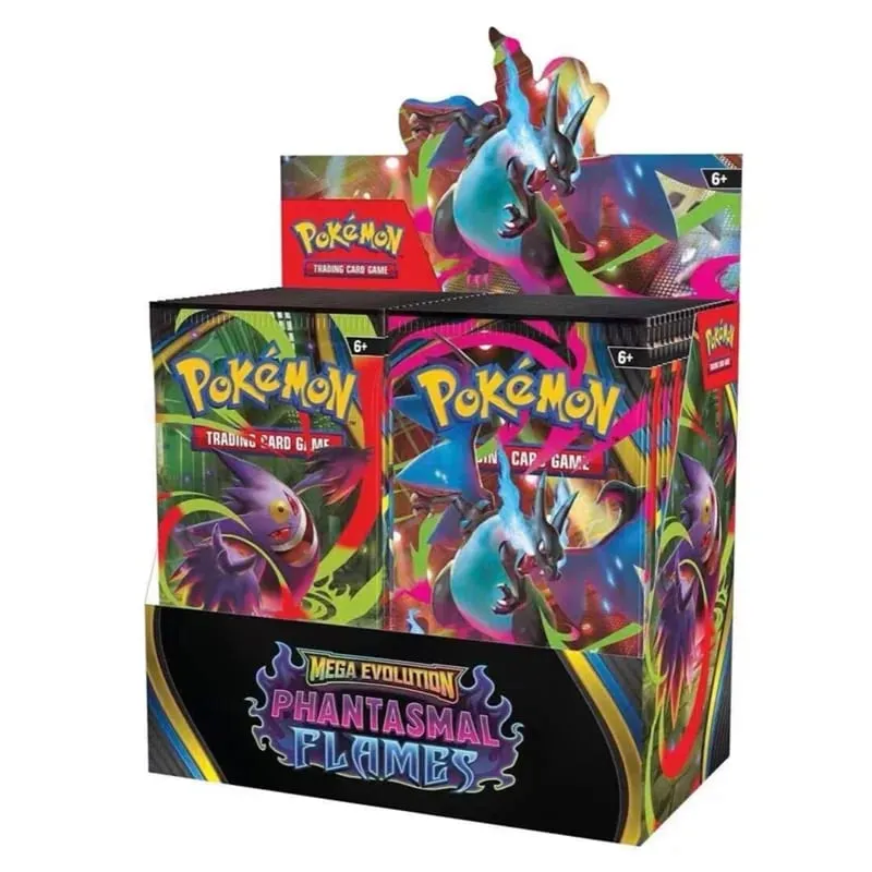 360Pcs/Set Pokemon Card MEGA EVOLUTION Chaos Rising Prismatic Evolutions Black Bolt English Booster Battle Transaction Card — image 3
