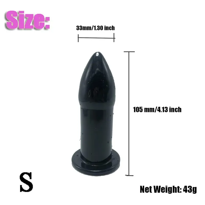 5PCS/Set Anal Plug Bullet Shape Butt Plug Trainer Kit Dilator Progressive Training Adult Sex Toy for Women Men Couples Gear — image 10
