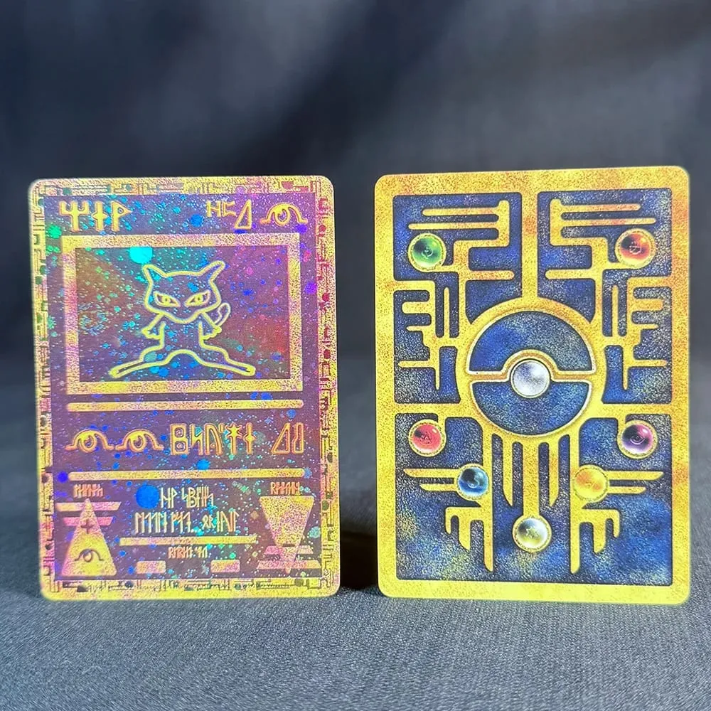 Proxy Card Mew Collection Card Ancient Times Double-Sided Color Mew Classic Limited Anime PKM Cards Gift Toys — image 5