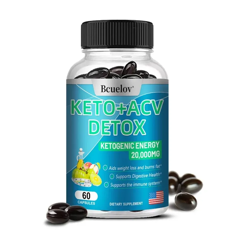+ Apple Cider Vinegar Capsules for Detoxification Fat Burning Weight Management and Digestive Health 120 Capsules — image 9
