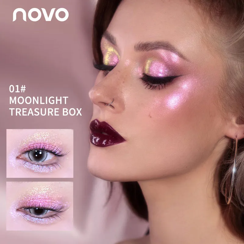 Yunyi Chameleon Nine Color Eye Shadow Disc Polarized Flasher Pearlescent Eye Shadow Multi Color Colorful Makeup — image 4
