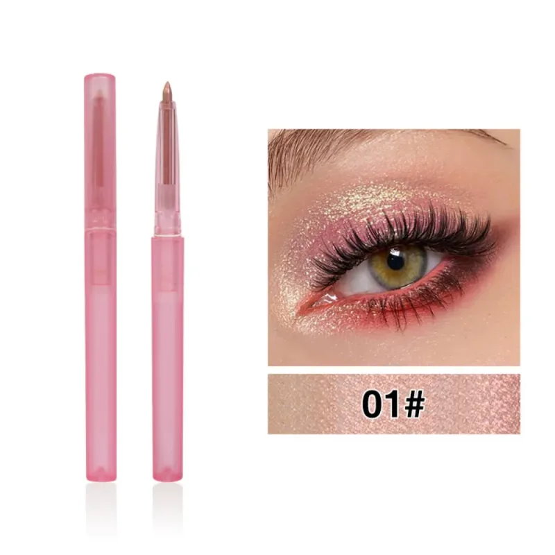 Shiny Chameleon Metallic Blue Eyeliner Gel Pen Eyeshadow Multicolor Eye Liner Pearlescent Polarized Glitter Eye Pigment Cosmetic