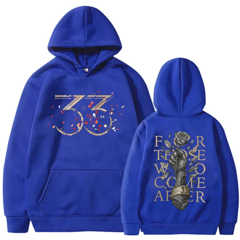 Game Clair Obscur Expedition 33 for Those Who Come After Hoodies Men Clothing Casual Long Sleeves Hooded Sweatshirts Streetwear — image 7
