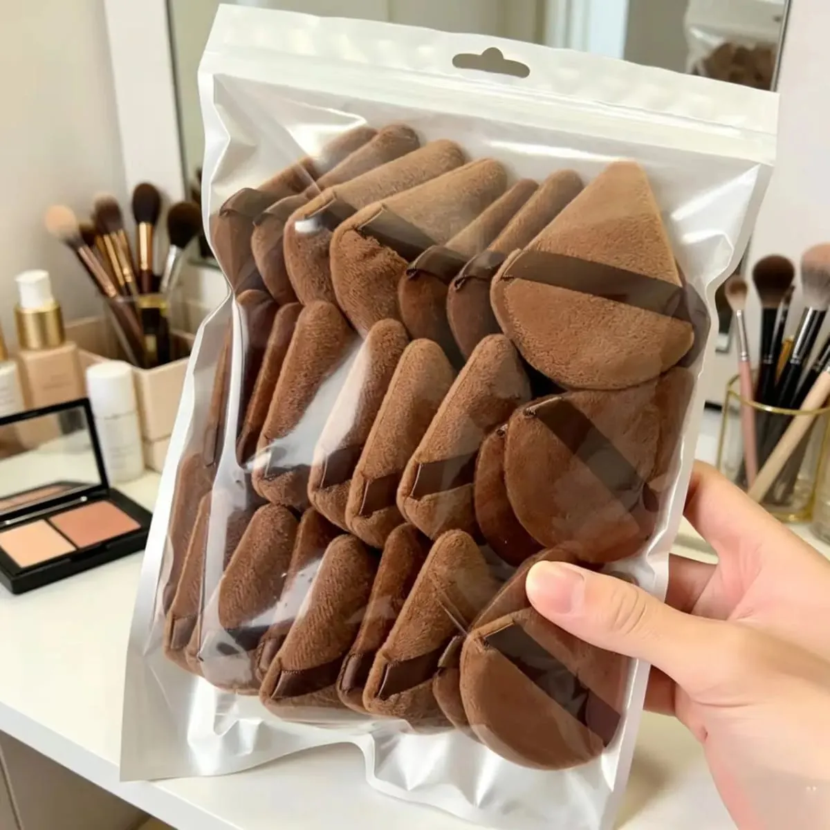 22Pcs Makeup Sponge Set Edge & Corner Detail Blenders Ultra Soft for Liquid Cream & Powder Flawless Foundation Nose Eye — image 5