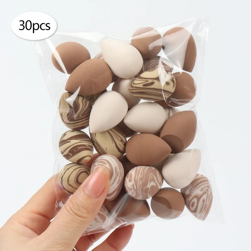 10/20/30/50/100Pcs Mini Makeup Sponges Expand When Exposed to Water Can Be Used Both Wet and Dry Suitable for All Skin Types — image 11