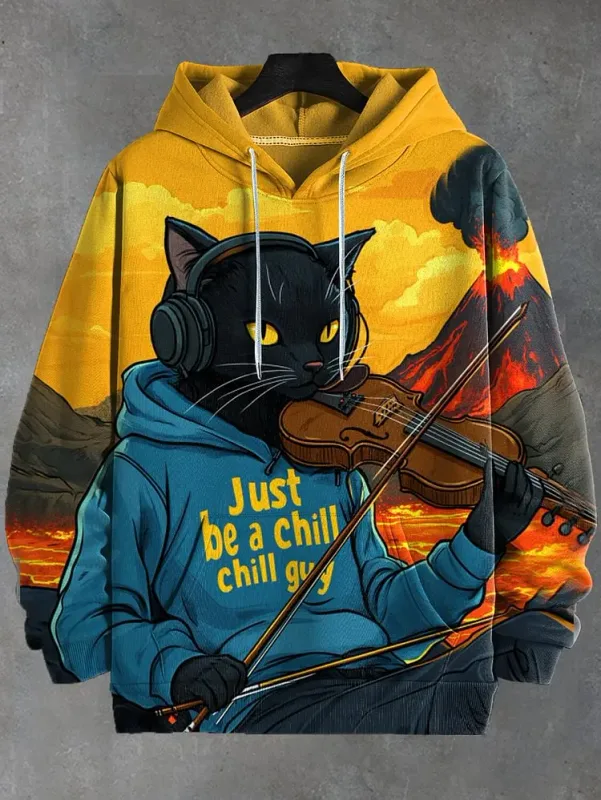 2026 Men's Hoodies Funny Cat Dinosaur UFO Art 3D Printed Cartoon Sweatshirt Men Women Tracksuit Oversized Casual Street Y2k Coat — image 17