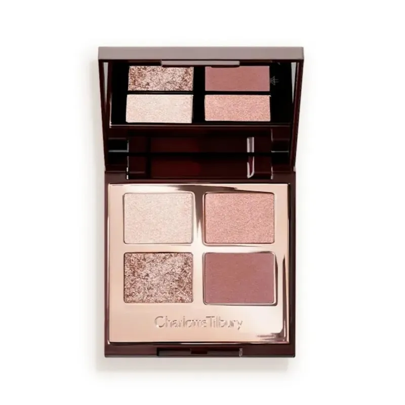 Жидкий хайлайтер Charlotte Tilbury Hollywood Flawless, увлажняющий палитру для кожи, атласно-матовый, с мерцающим металлическим финишем, макияж — image 14