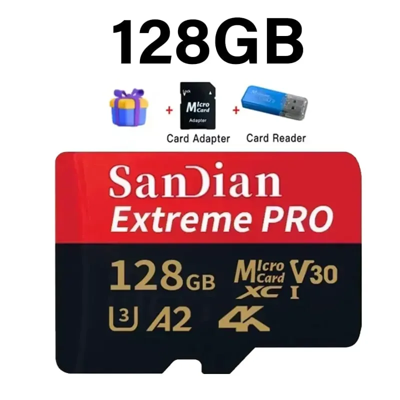 High-Speed 128GB Micro TF Card Class10 256GB Flash Card 512GB Memory Card for Smartphone Tablet — image 11