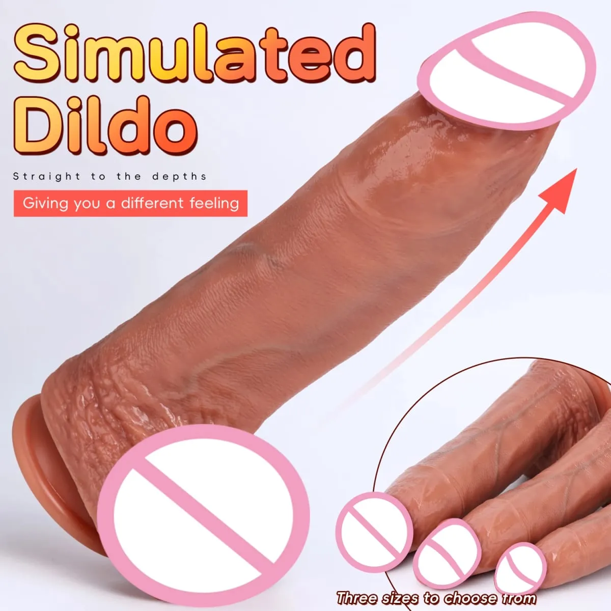 3 Ukuran Realistis XXL Penis Tebal Lembut Silicone Dildo Alat Kelamin Pria Vagina Masturbasi Cangkir Hisap Kontol Wanita Anal Mainan Seks 18 — image 2