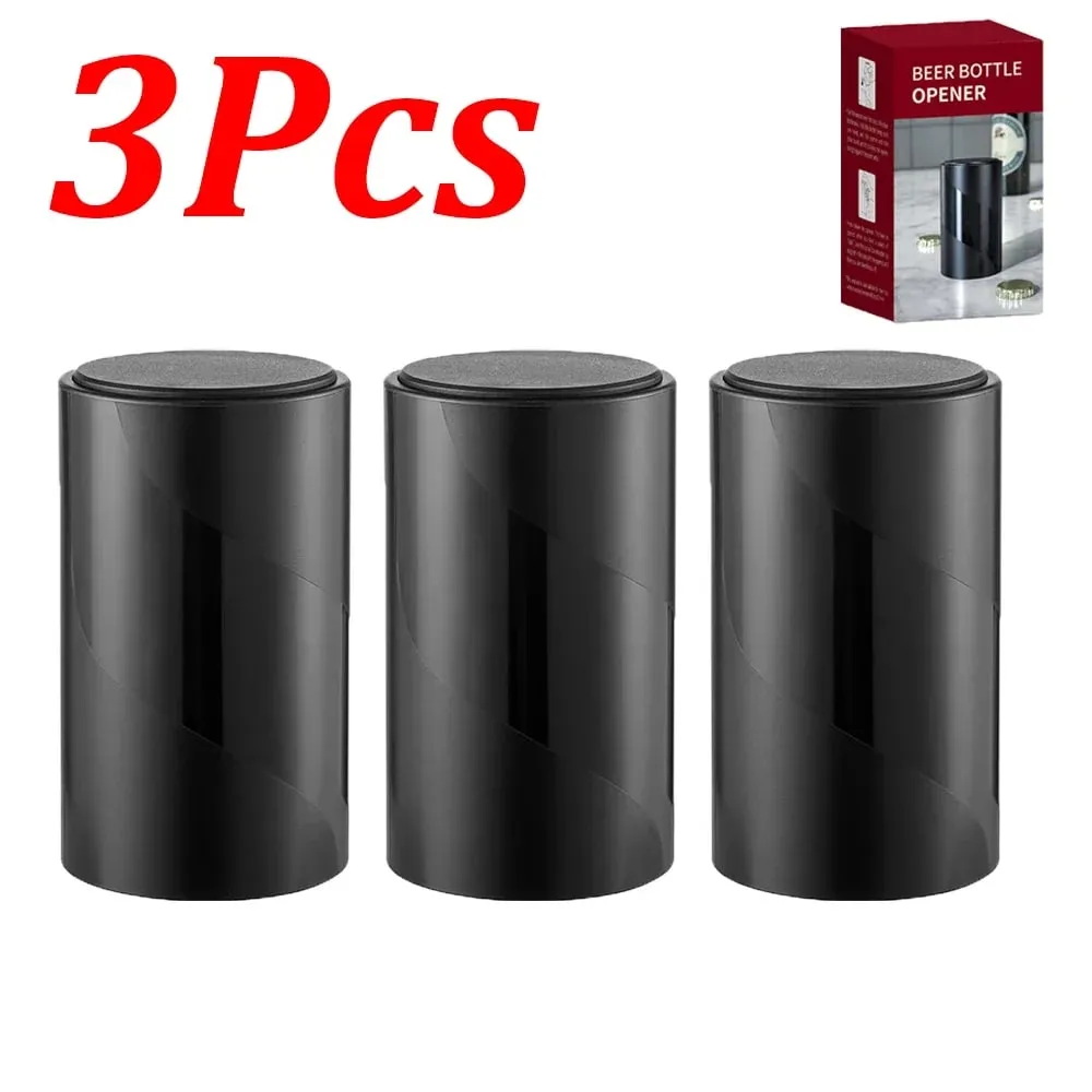 1-4Pcs Beer Bottle Opener Push Down Bottle Small Portable Opener Automatic Beer Opener for Home Party Bars Picnic Camping Hiking — image 9