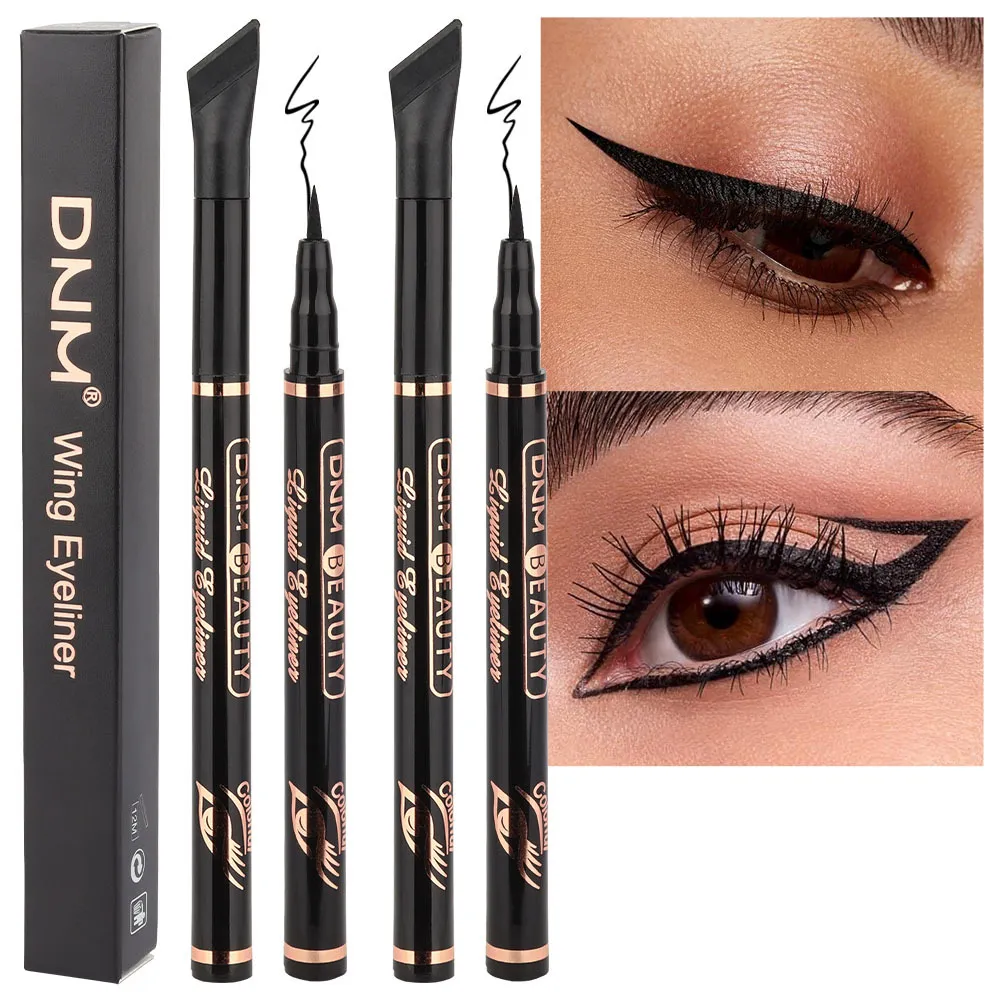 12 Colors Matte Liquid Eyeliner Pen Black Purple Makeup Waterproof Quickly Drying Smooth Ultra-thin Eye Liner Wing Tips Cosmetic