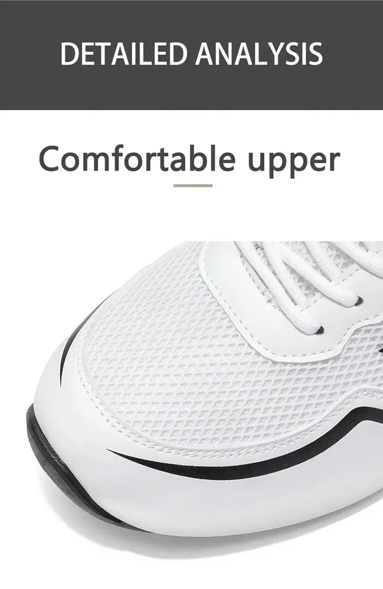 Men's Fashionable Low-Top Color-Blocked Breathable Mesh Running Sneakers — image 9