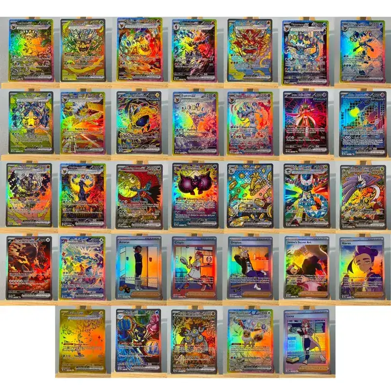 PRE PTCG5-001 Tcg proxy PKM Cards Vaporeon ex Espeon ex Rare Collection Battle Toys Gifts for Hobbies home play