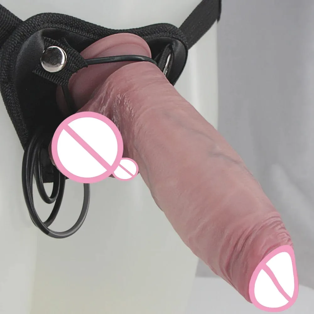 Wearable Strapon Dildo Huge Realistic Dildos Silicone Thick Penis Female Masturbation Adult Sex Toys for Women Lesbian Gay — image 1