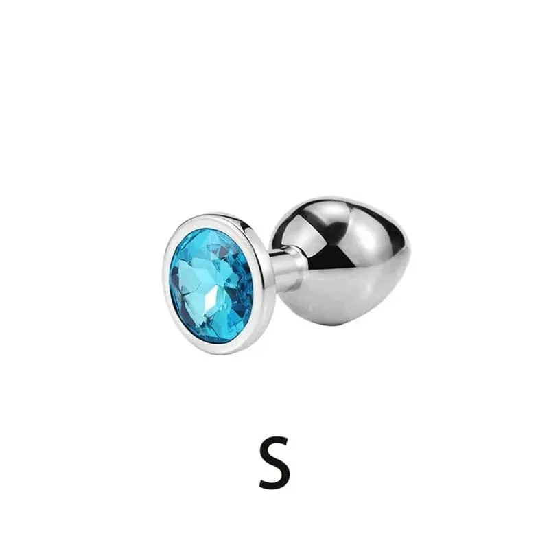 Stainless Steel round Butt Plug Anal Jewelry Stimulator Dildo for Couples Gay Sex Toys Adult Plug
