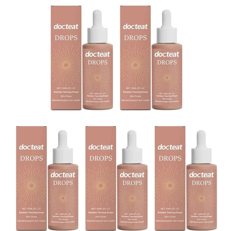 Sunless Tanning Drops with Gluconolactone Vitamin B1 & Mint Leaf Extract for Radiant Looking Skin and Daily Beauty Routine 60 ML — image 11